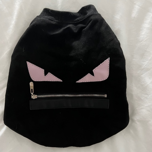 FF MONSTER ZIP HOODIE BLACK (SMALL) - Picture 1 of 2